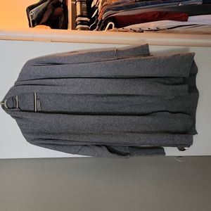 Gray cardigan